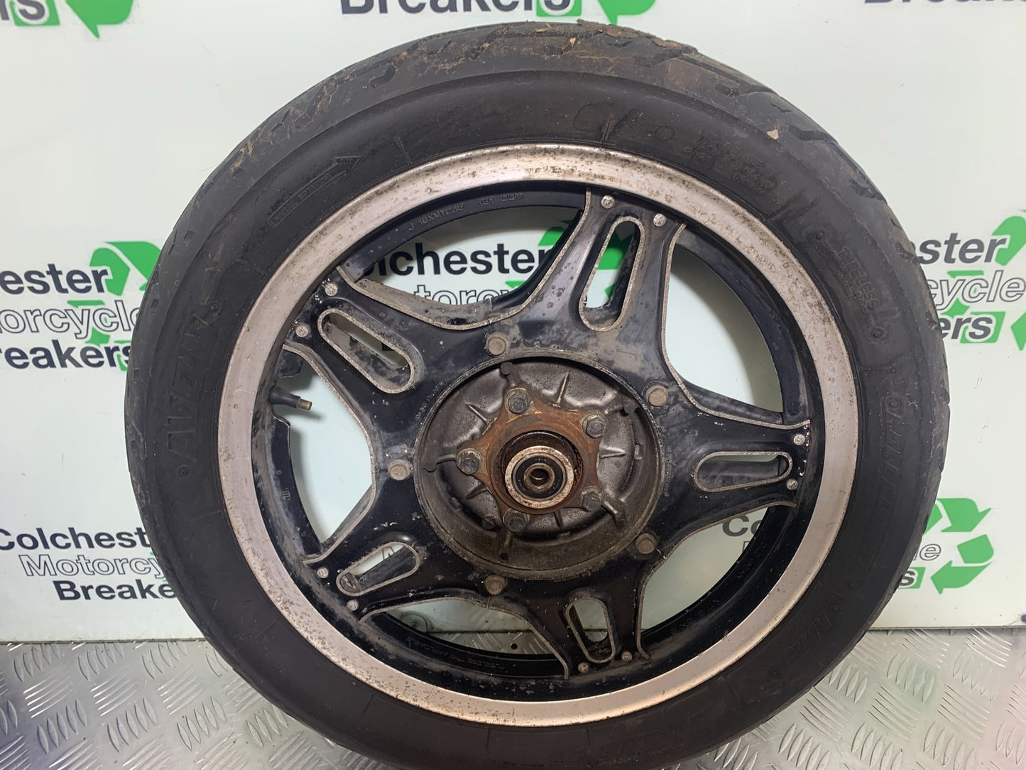HONDA CX500 CX 500 REAR WHEEL (NO1)  YEAR 1978 1981 (CMB1137)