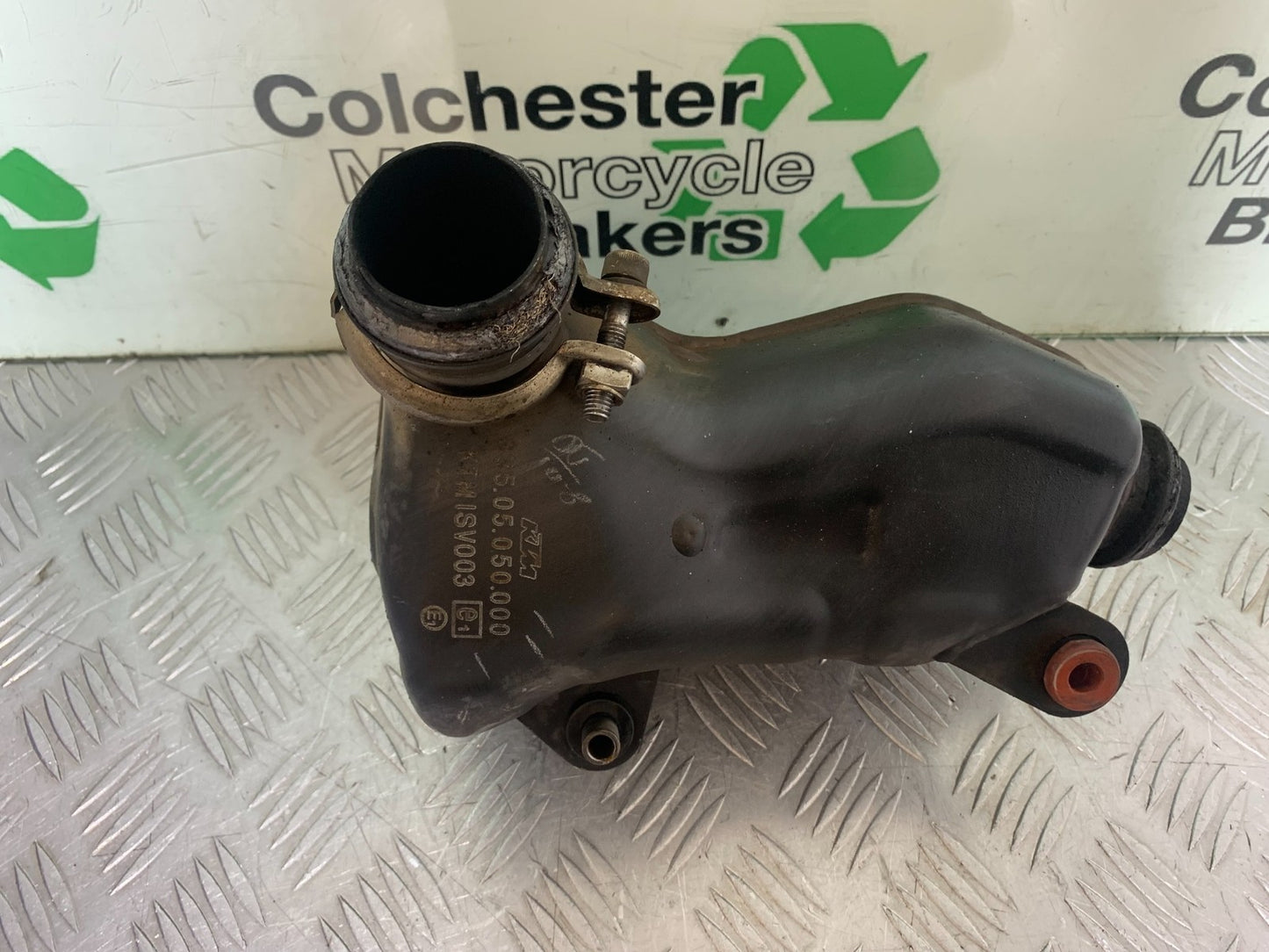 KTM DUKE 125 EXHAUST COLLECTOR BOX  YEAR 2017-2022 (CMB1222)