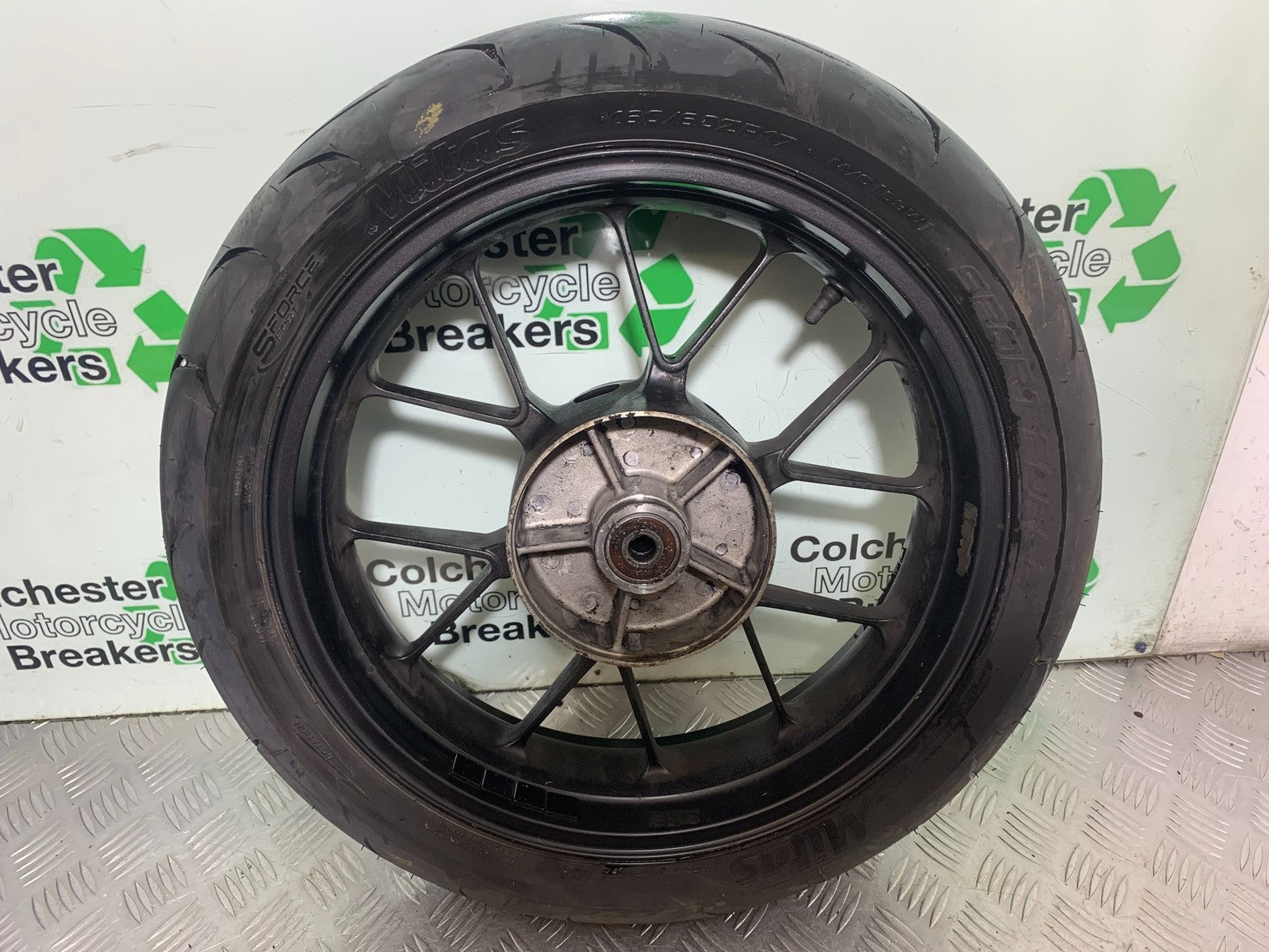 HONDA CB500 F CB500F REAR WHEEL YEAR 2013-2015  (CMB1235)