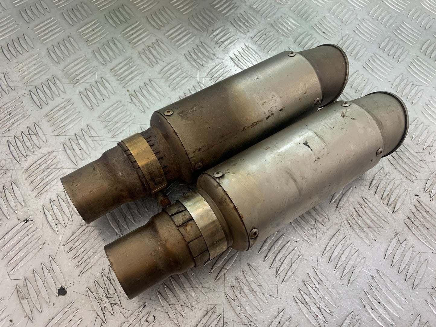 KTM 990 SUPER DUKE SILENCERS AND LINK PIPE YEAR 2007-2011  (CMB1207)