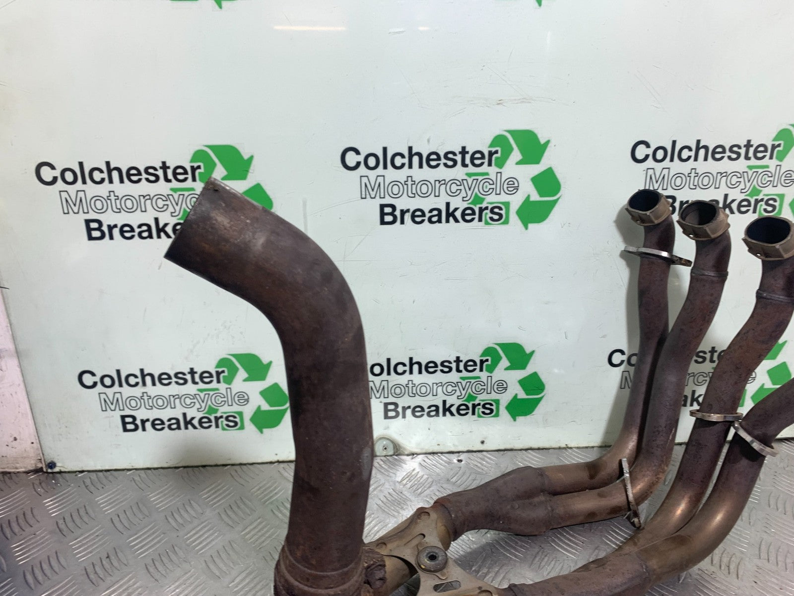 HONDA CBR1000 rr FIREBLADE EXHAUST DOWNPIPES YEAR 2006 (CMB1220)