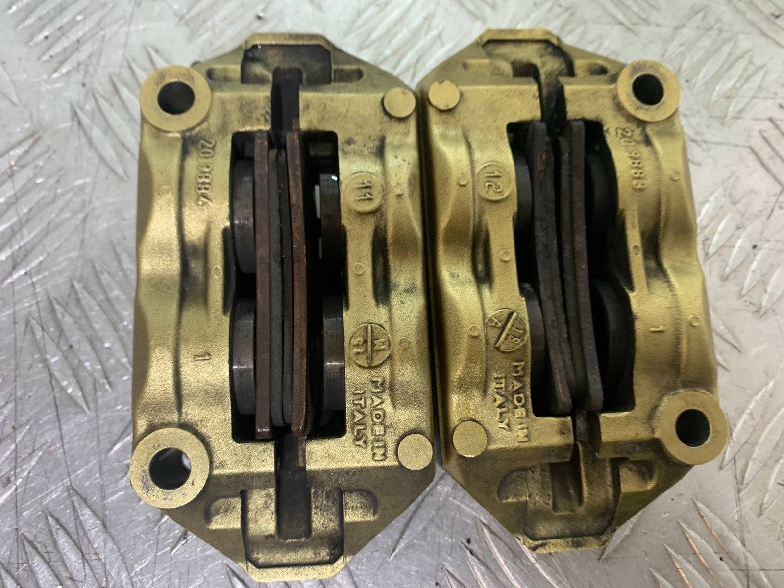 APRILIA RSV4 FACTORY BREMBO FRONT CALIPERS   YEAR 2009-2012 (CMB1224)