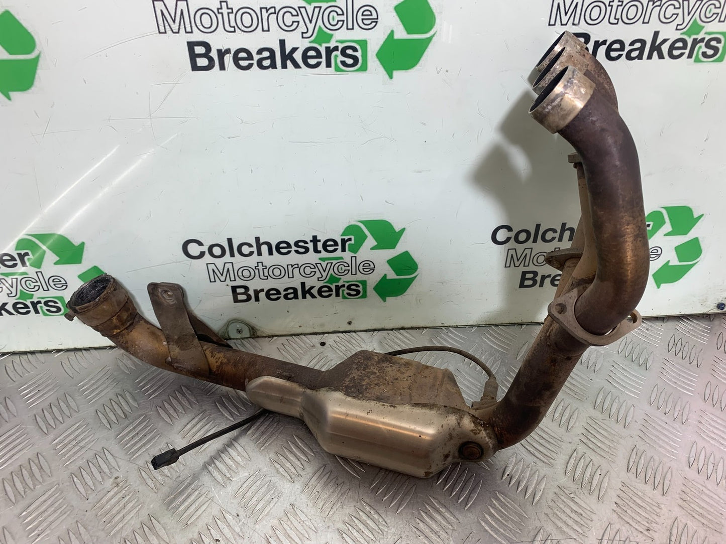 TRIUMPH TIGER 800 XRT EXHAUST DOWNPIPES  2018-2020 (CMB1193)