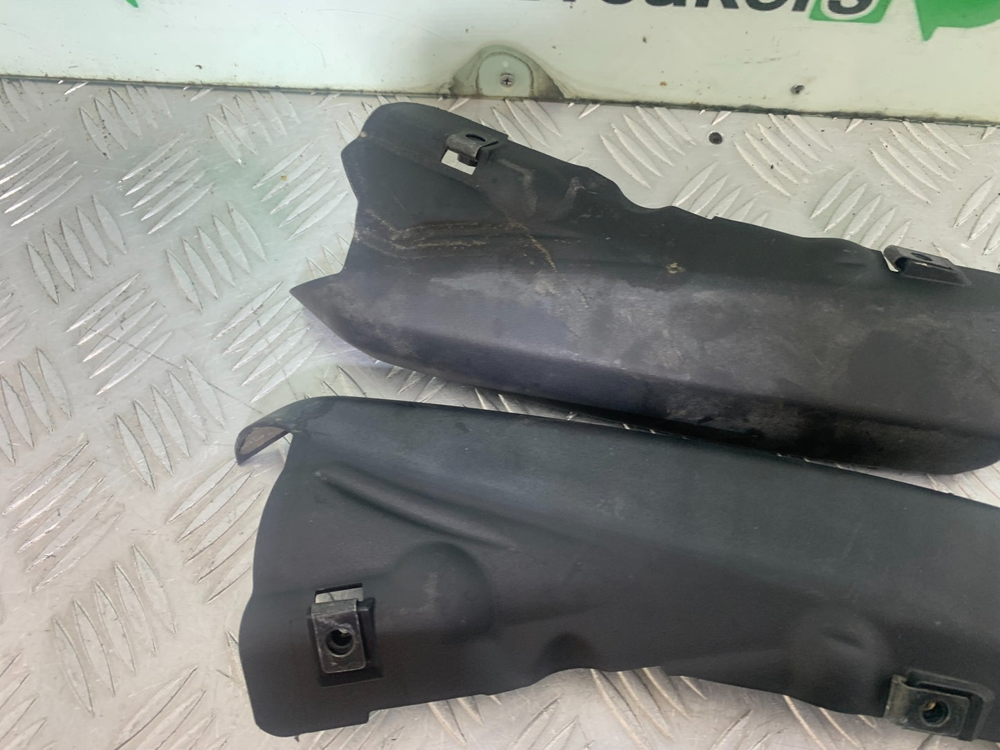 KAWASAKI ZX6R ZX6 R P7F P8F SILENCER COVERS YEAR 2007-08 (CMB1165)