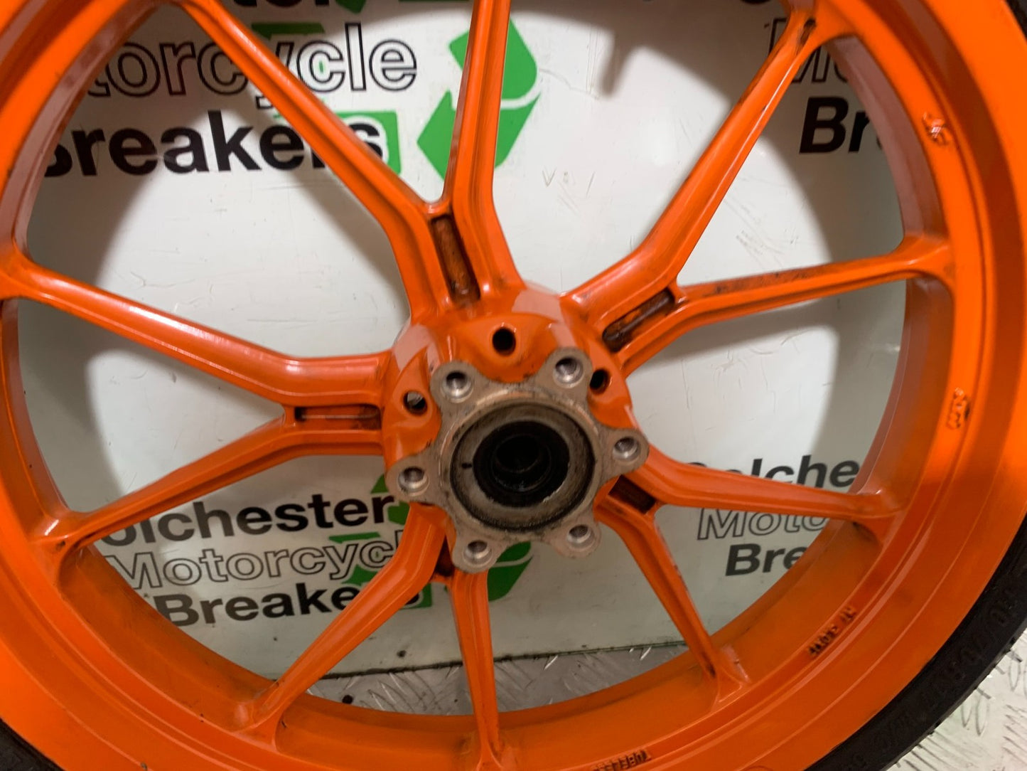 KTM RC125 RC 125 RC FRONT WHEEL   2014 2017 (CMB1199)