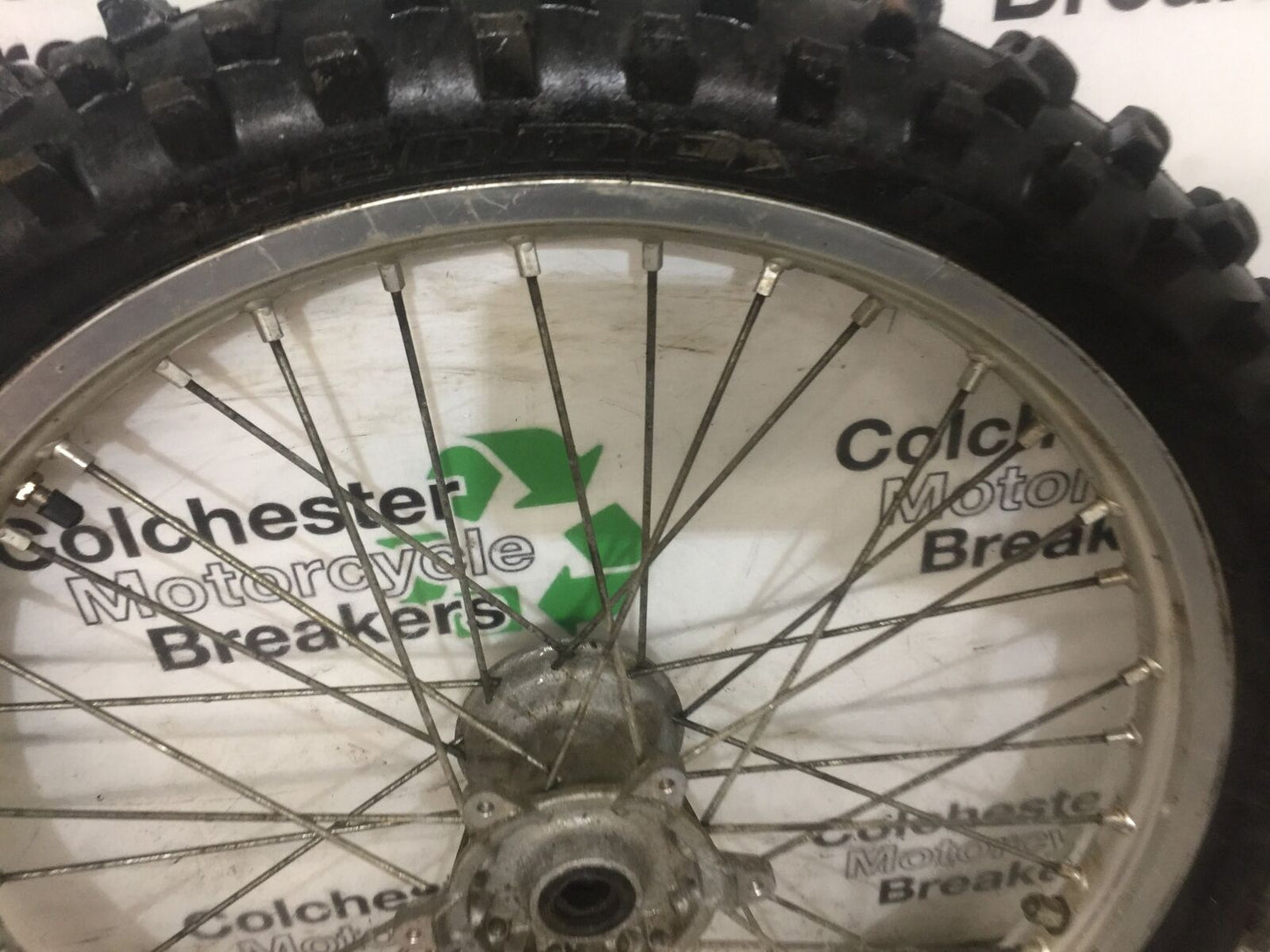 YAMAHA YZF250 YZF 250 FRONT WHEEL  YEAR 2004 (STOCK 792)