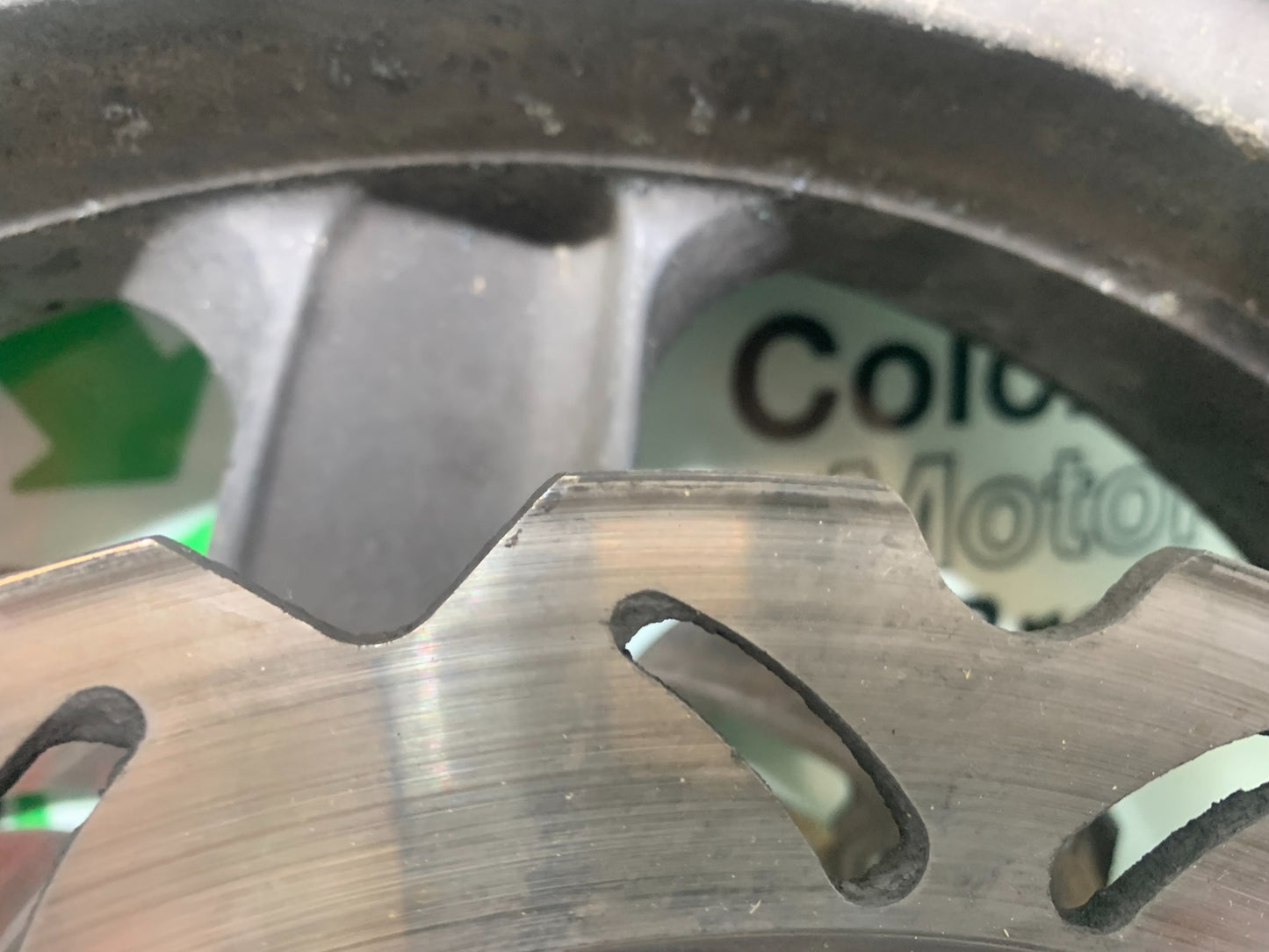 KAWASAKI ZZR1100 D FRONT WHEEL AND DISCS YEAR 1993-2001 (CMB1164)