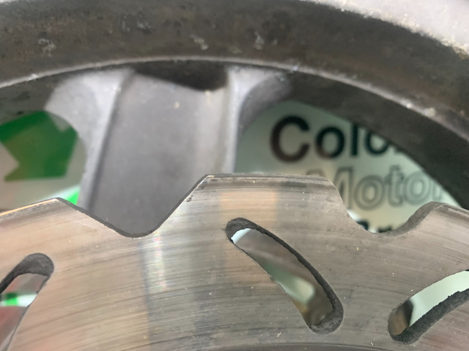 KAWASAKI ZZR1100 D FRONT WHEEL AND DISCS YEAR 1993-2001 (CMB1164)