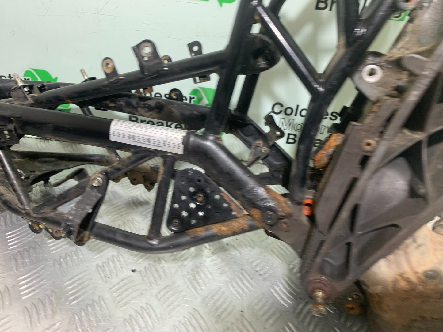 KTM RC125 RC 125 FRAME REG LOG BOOK YEAR 2017-2022 (CMB 1244)