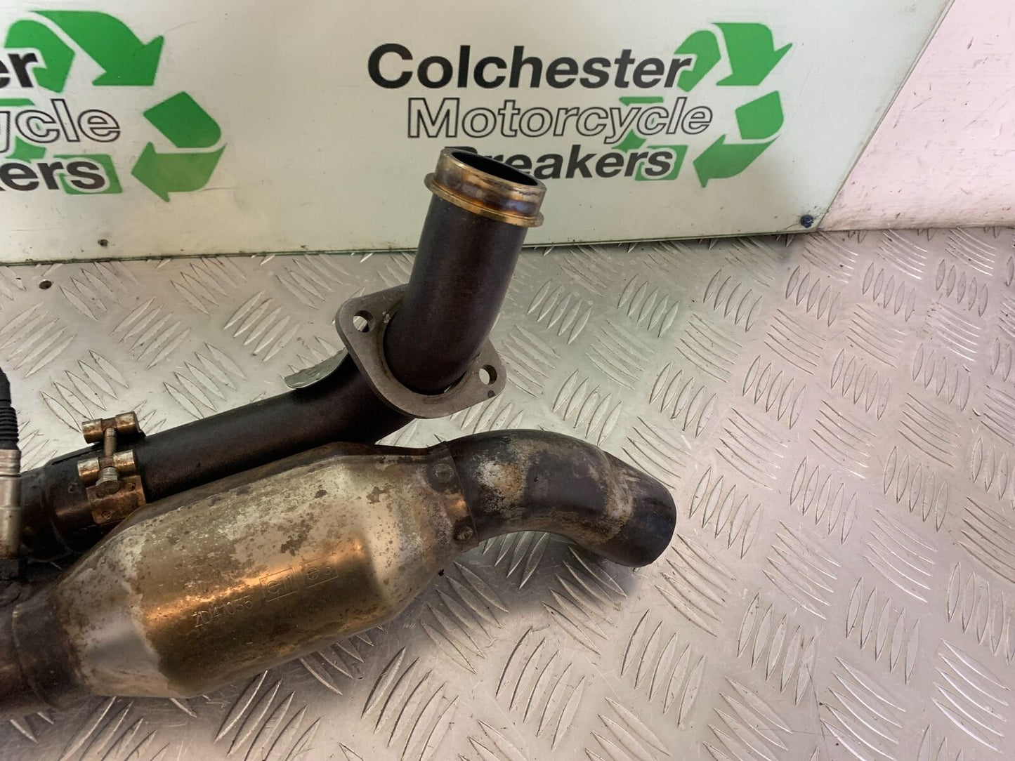 APRILIA SL750 SL 750 SHIVER EXHAUST DOWNPIPE   YEAR 2012 (CMB1074)