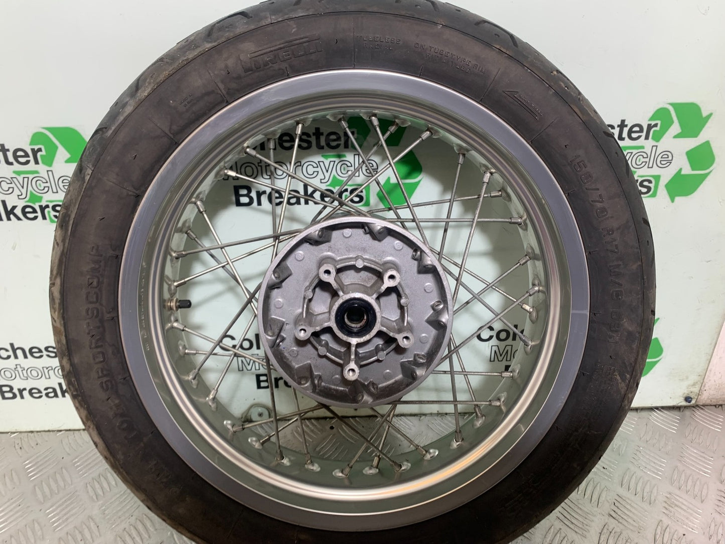 BSA 650 GOLD STAR REAR WHEEL   YEAR 2022-2025 (CMB1262)