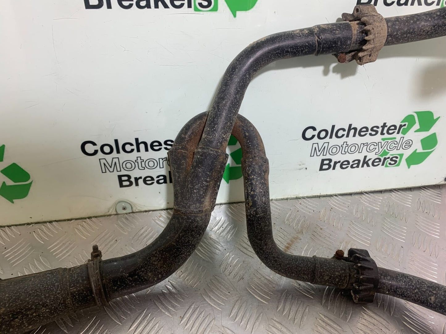 HONDA CX500 CX 500 SEBRING 2 INTO 1 EXHAUST YEAR 1980 (CMB1078)