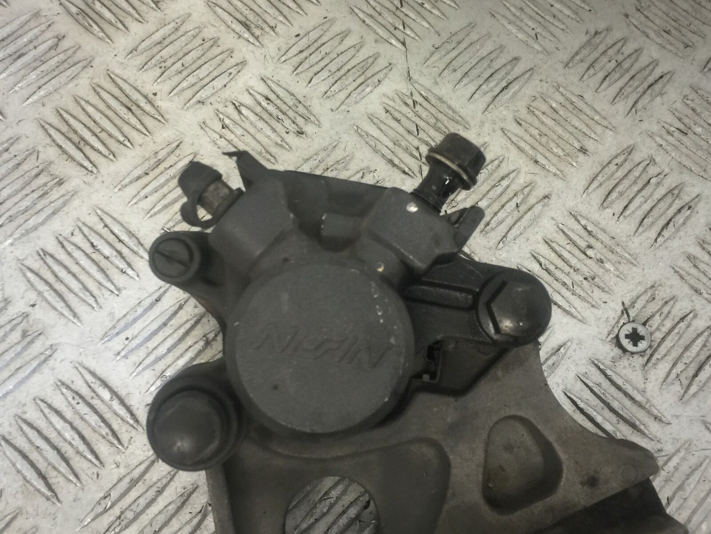 HONDA CBR600 CBR 600 F4I SPORT REAR CALIPER AND BRACKET  YEAR 2004  (STOCK 628)
