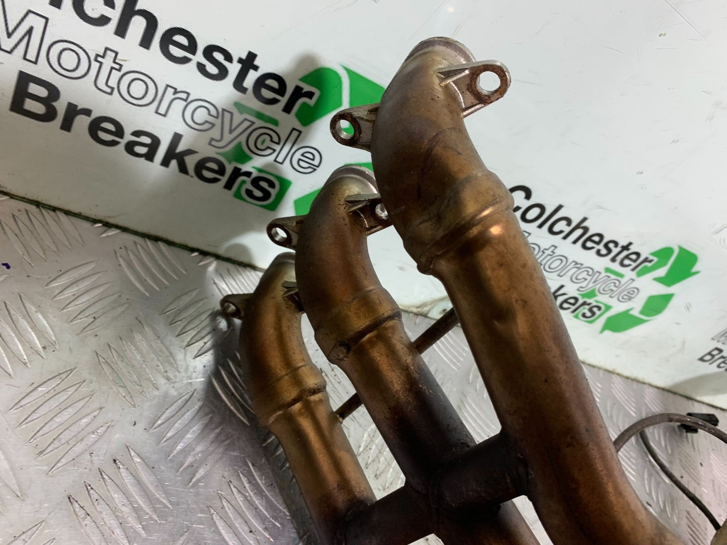 TRIUMPH 955I SPRINT RS EXHAUST DOWNPIPES  YEAR 1999-03 (CMB1313)