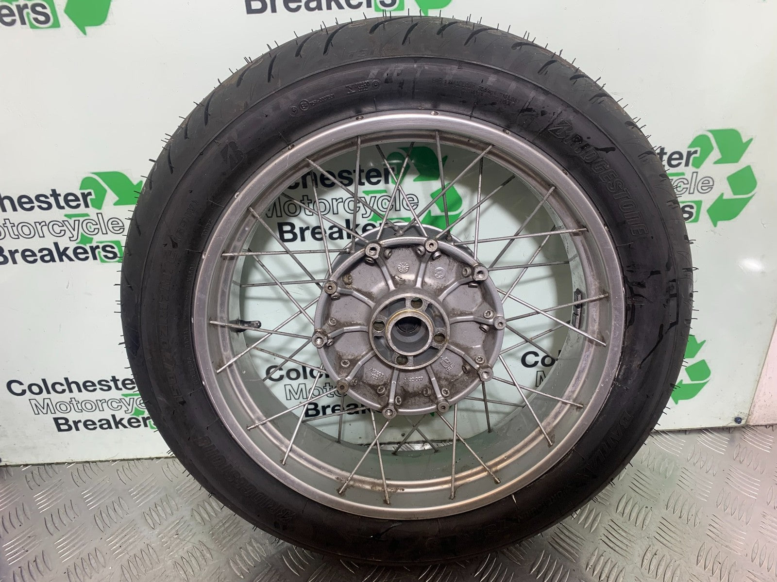 BMW R850 R R850R REAR WHEEL  (NEW TYRE) YEAR 1994-2002 (CMB1170)