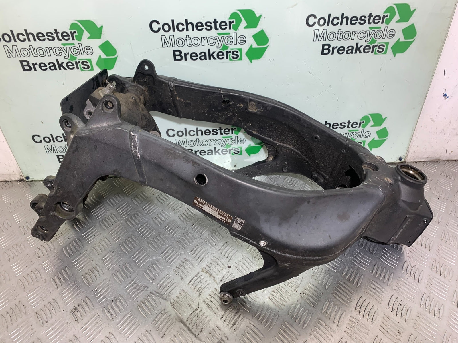 KAWASAKI ZX6R FRAME REG LOG BOOK YEAR 2009-2012 (CMB1136)