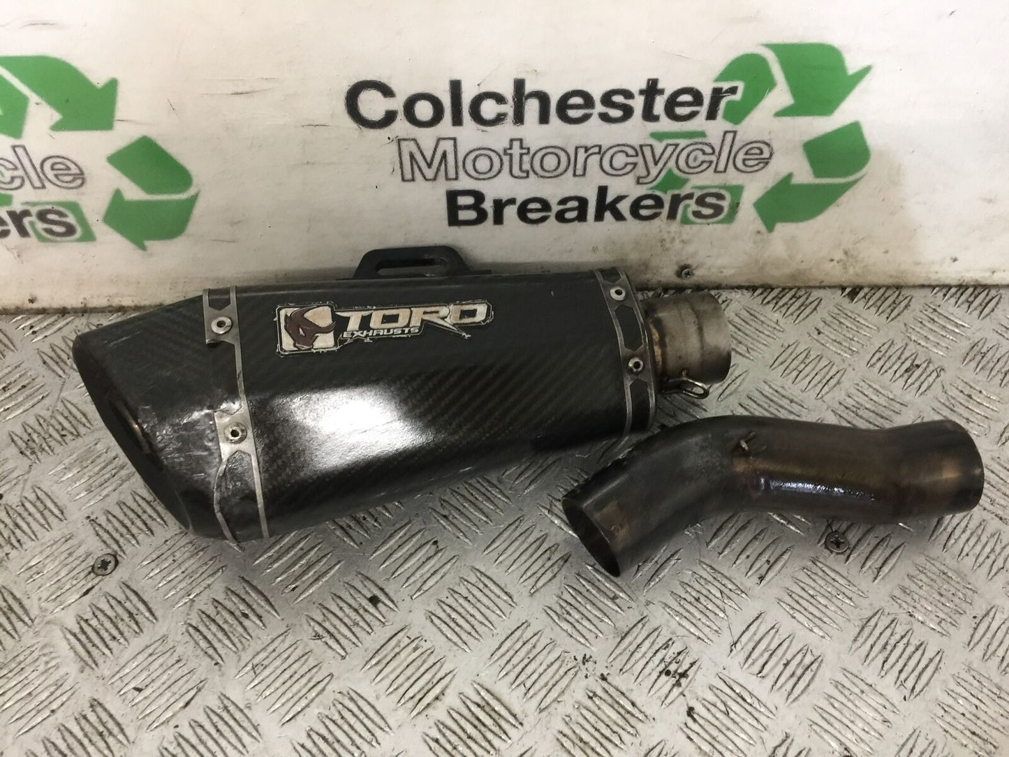 KAWASAKI ZX6R RACE SILENCER YEAR 2009-2012  (STOCK 897)