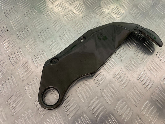 KAWASAKI Z750 Z 750 RIGHT CARBON FRAME COVER   YEAR 2004-2006  (STOCK 963)