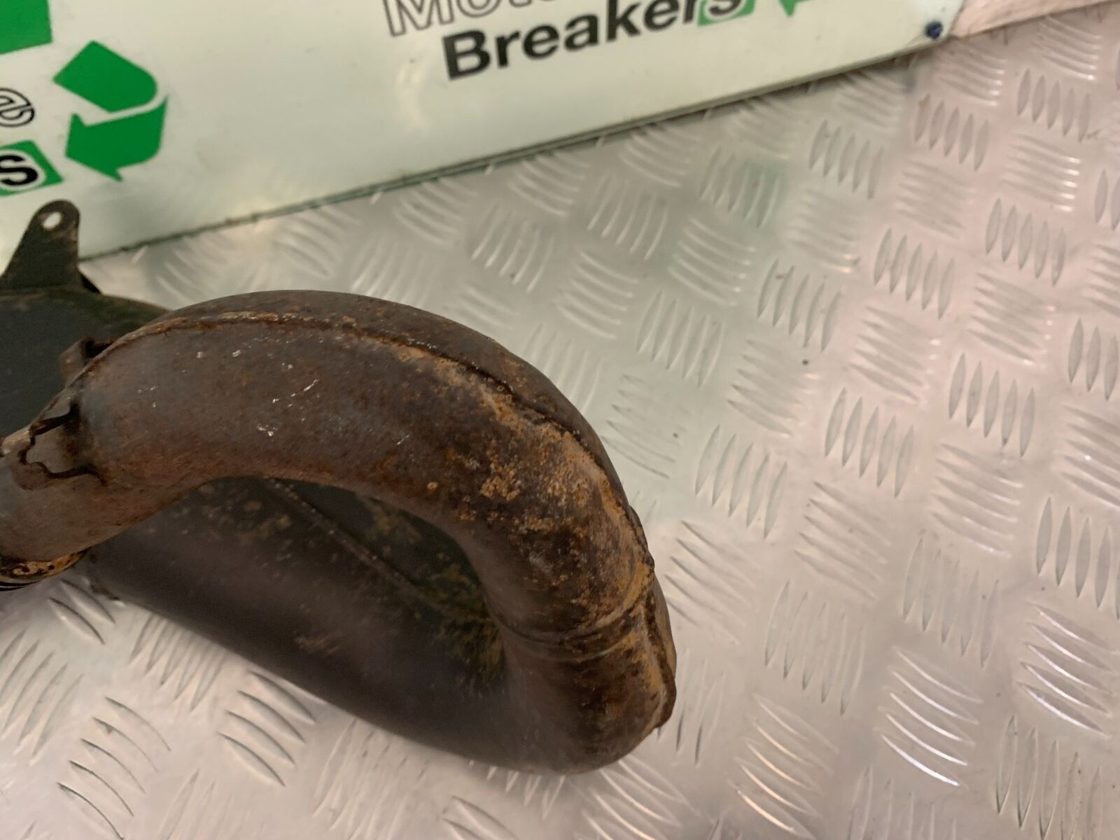 KAWASAKI KX85 KX 85 EXHAUST DOWNPIPE  YEAR 2004 (STOCK 985)