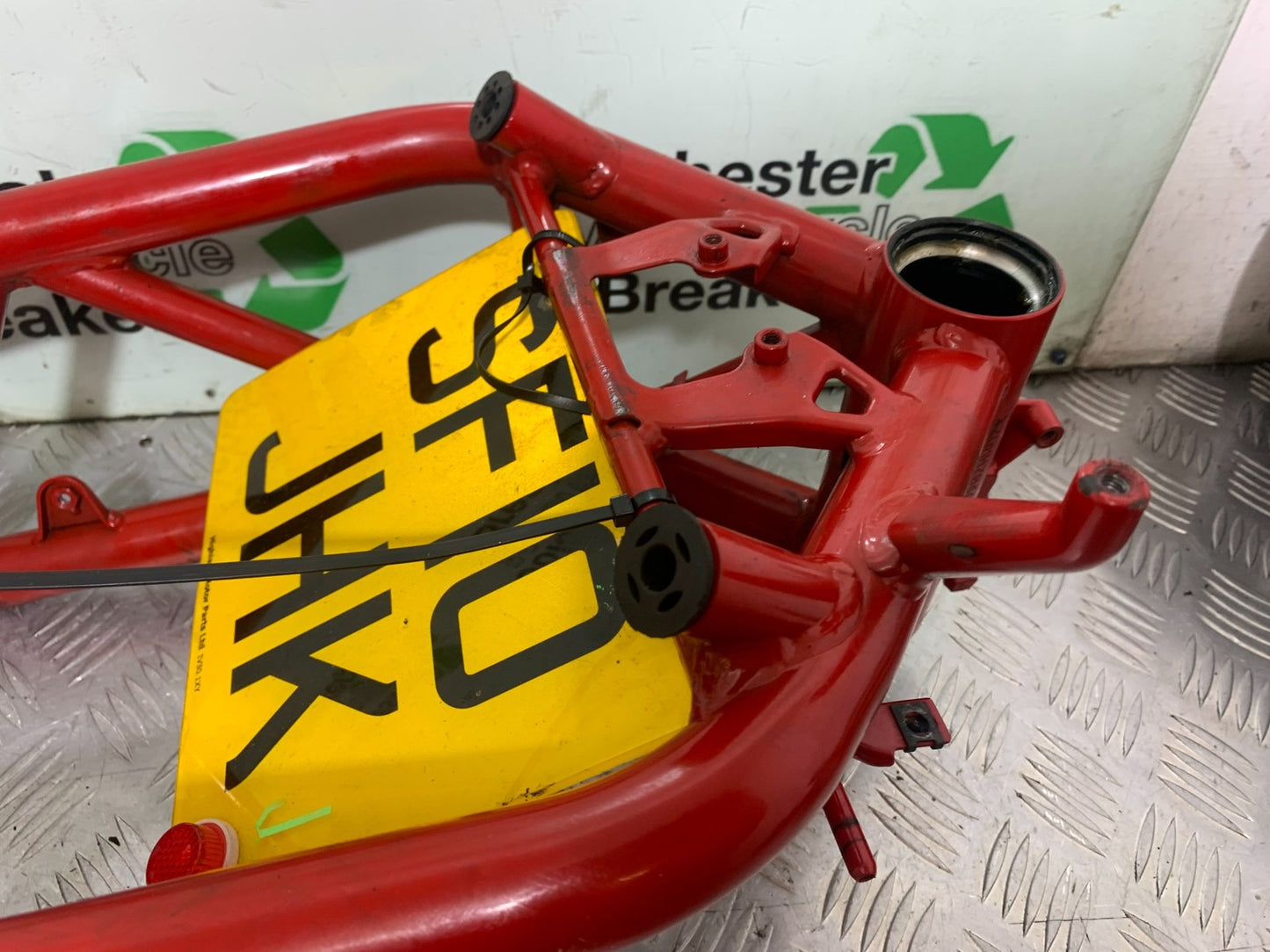 DUCATI 1198 S FRAME REG LOG BOOK  YEAR 2009-2011 (CMB1219)