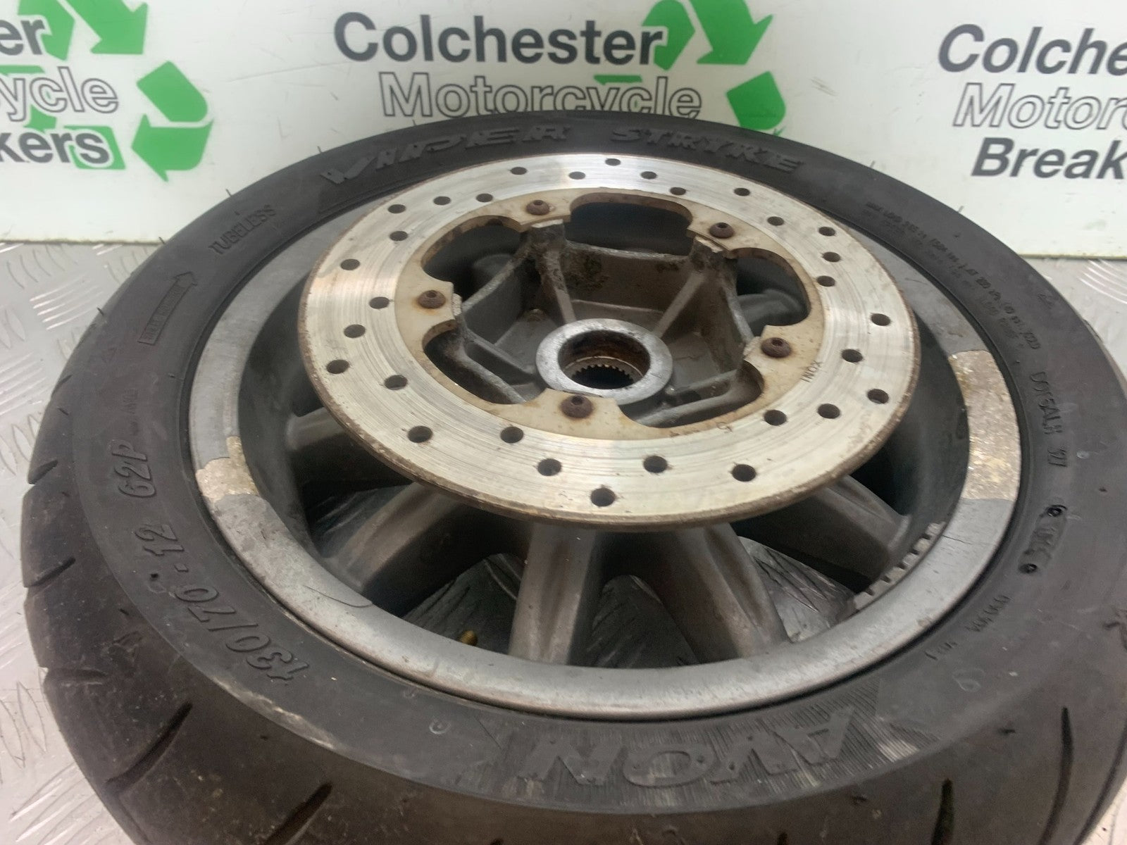 PIAGGIO MP3 250 ie REAR WHEEL   YEAR 2007 (CMB1307)