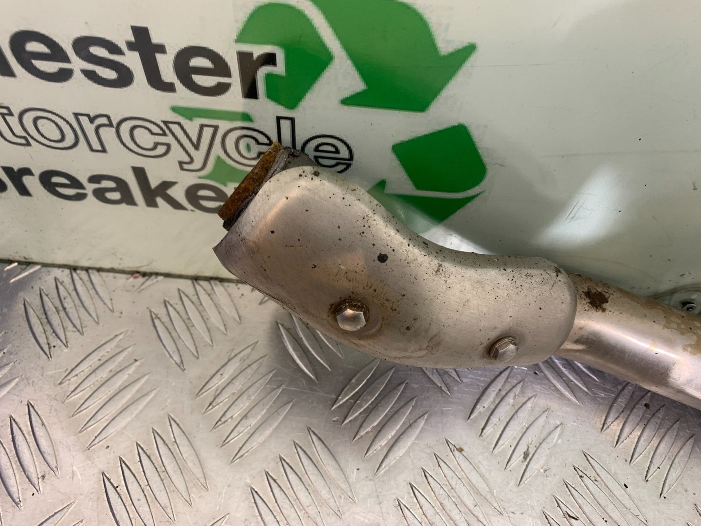 ROYAL ENFIELD HIMALAYAN 411 EXHAUST DOWNPIPE  YEAR 2018-2023 (CMB1279)