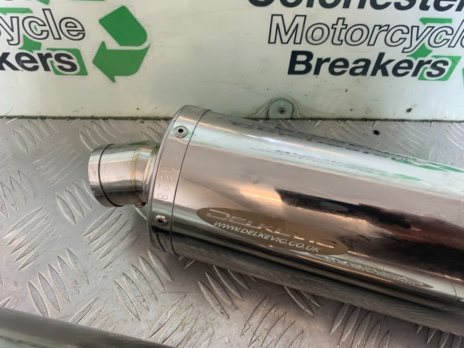 HONDA ST1100  PAN EUROPEAN DELKEVIC SILENCERS YEAR 1993-2001 (CMB1096)