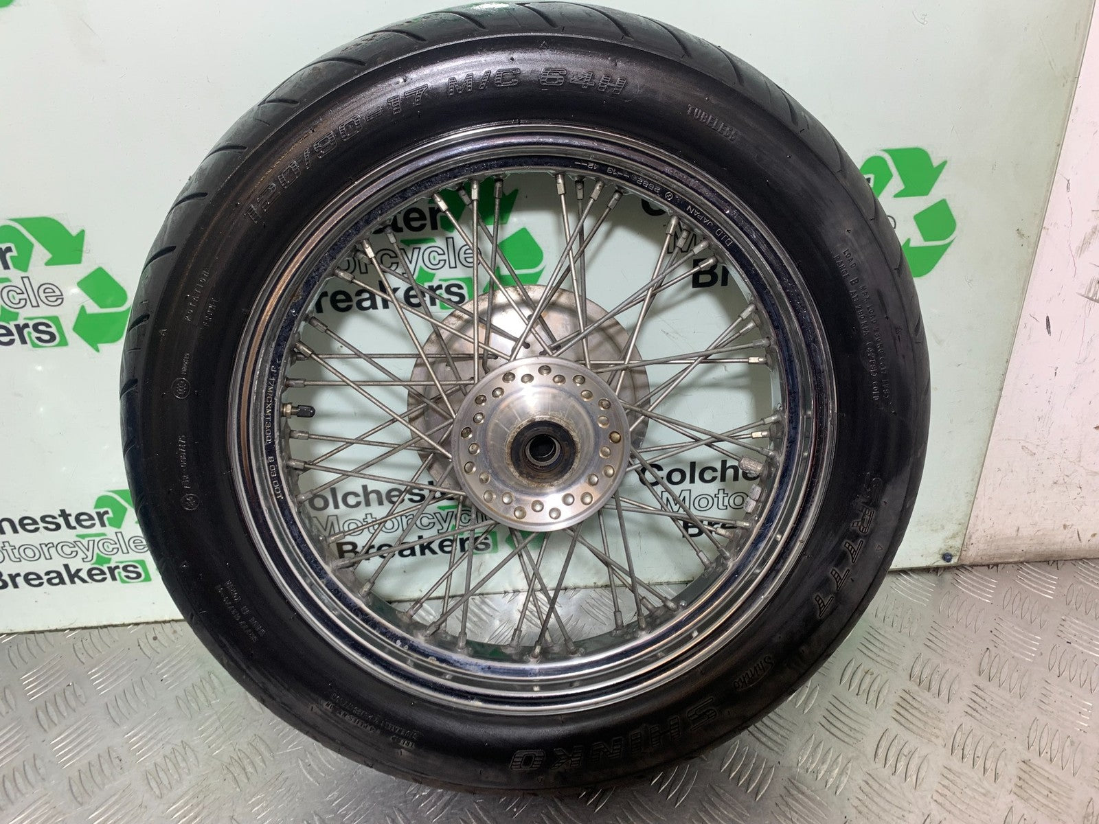 HONDA VT750 SHADOW FRONT WHEEL   YEAR 2003-2004 (CMB1265)