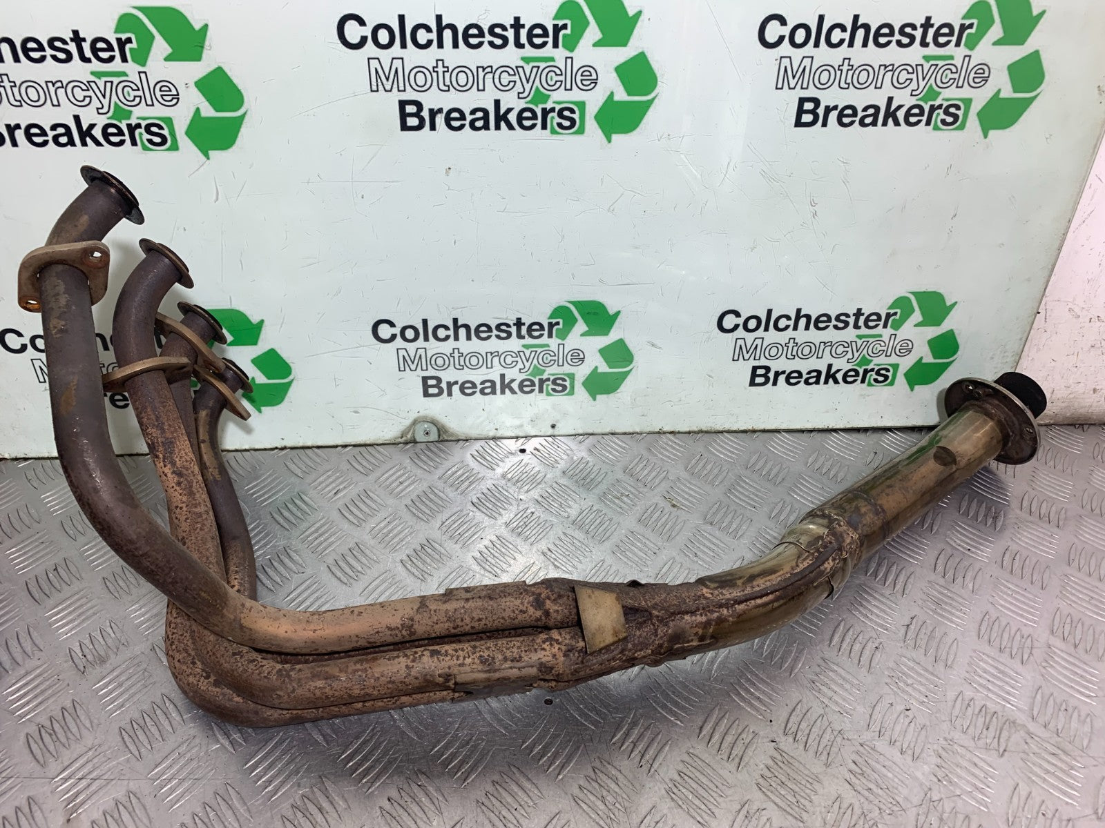 KAWASAKI ZX9R ZX9 R EXHAUST DOWNPIPES  YEAR 1998-1999 (CMB1329)
