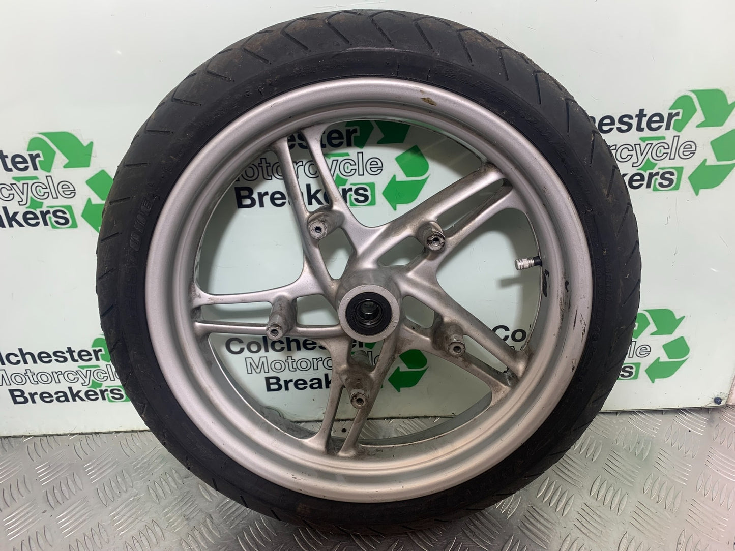 BMW K1200 K 1200 LT FRONT WHEEL  YEAR 1999-07 (CMB1138)
