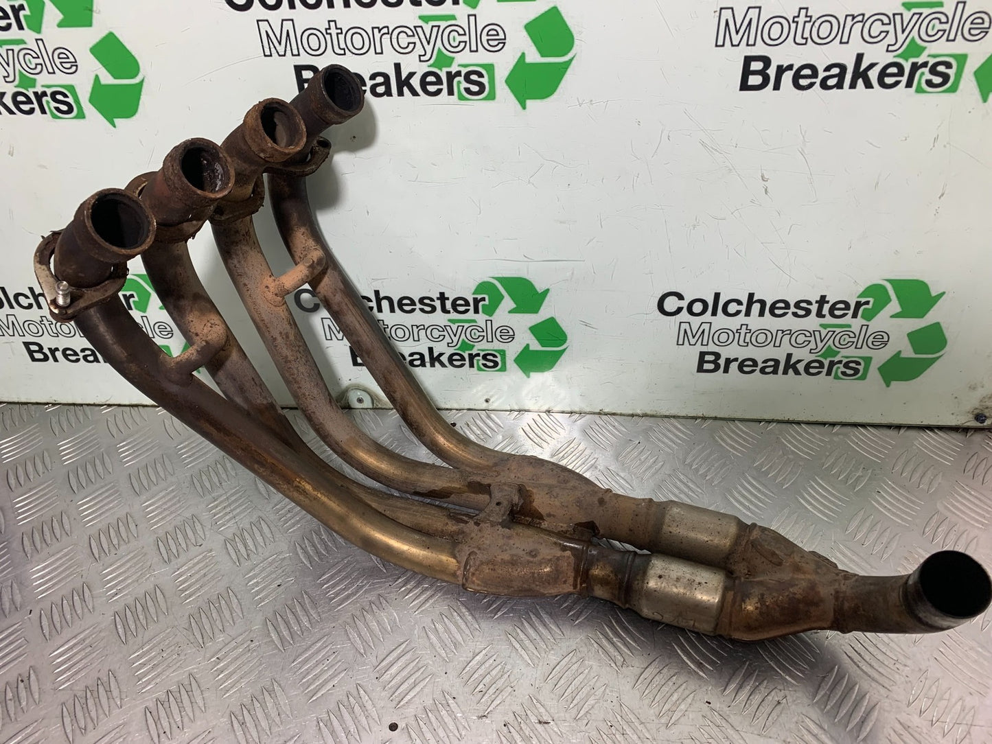 HONDA CB600 CB 600 HORNET EXHAUST DOWNPIPES  YEAR 1998-2002 (CMB1297)