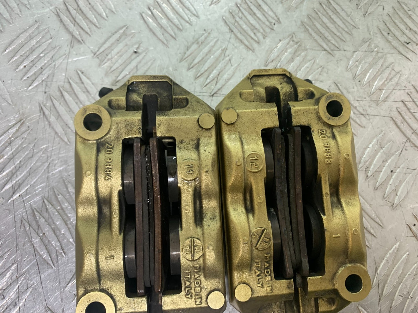 APRILIA RSV4 FACTORY BREMBO FRONT CALIPERS   YEAR 2009-2012 (CMB1224)