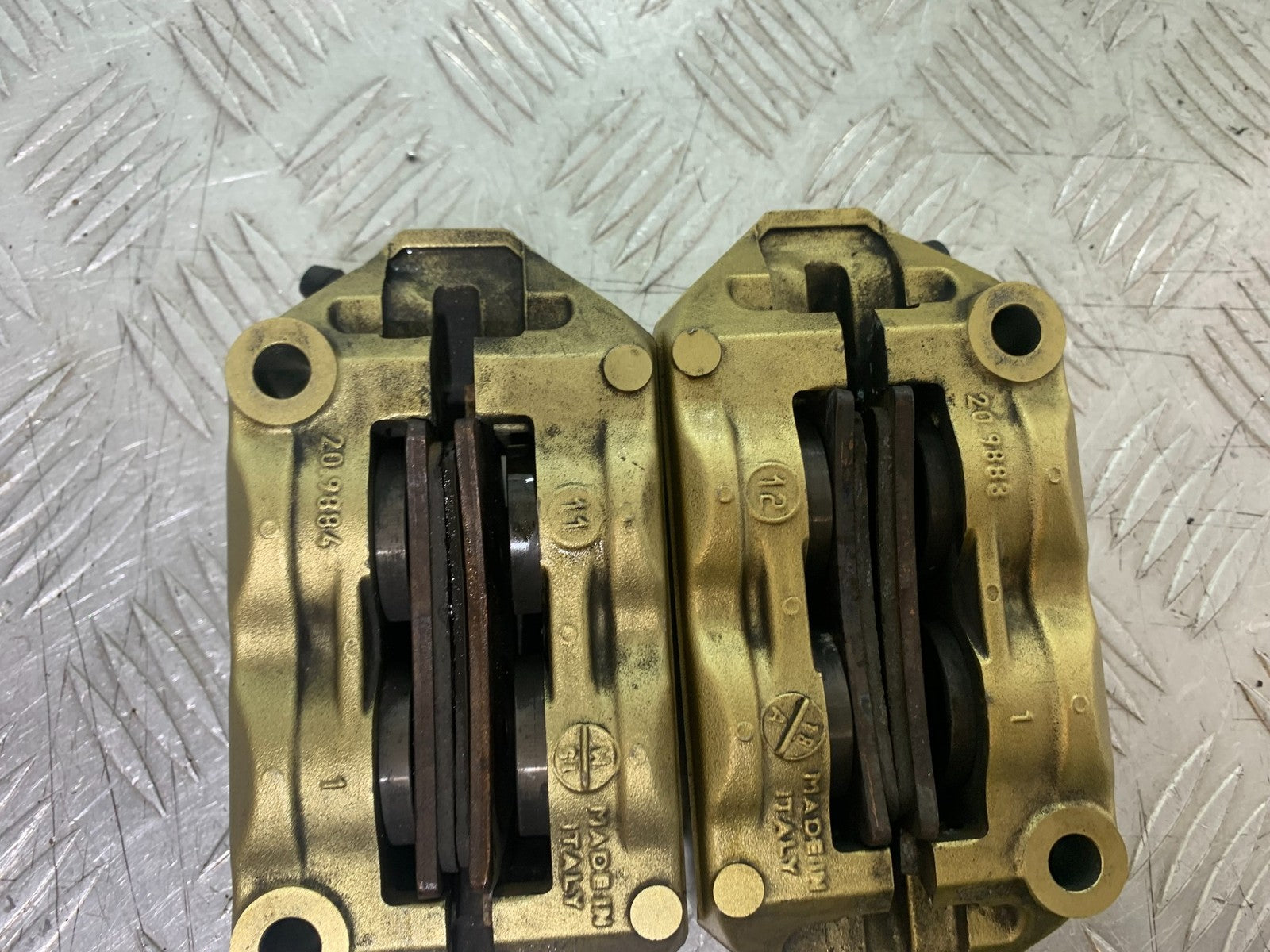 APRILIA RSV4 FACTORY BREMBO FRONT CALIPERS   YEAR 2009-2012 (CMB1224)