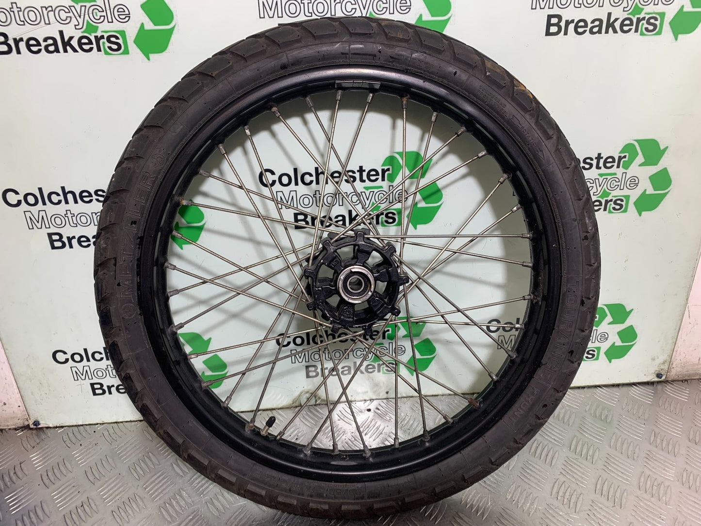 ROYAL ENFIELD HIMALAYAN 411 FRONT WHEEL YEAR 2018-2023 (CMB1279)