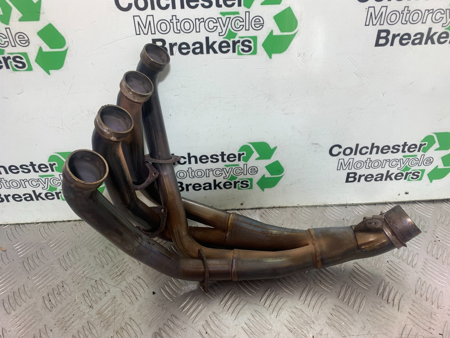 YAMAHA YZF R1 14 B BIG BANG EXHAUST DOWNPIPES   2009-14 (CMB1175)