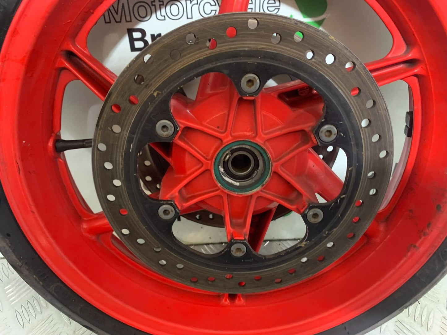 HONDA CBR600 CBR 600 F2 FRONT WHEEL AND DISCS   YEAR 1991-1993 (CMB1114)