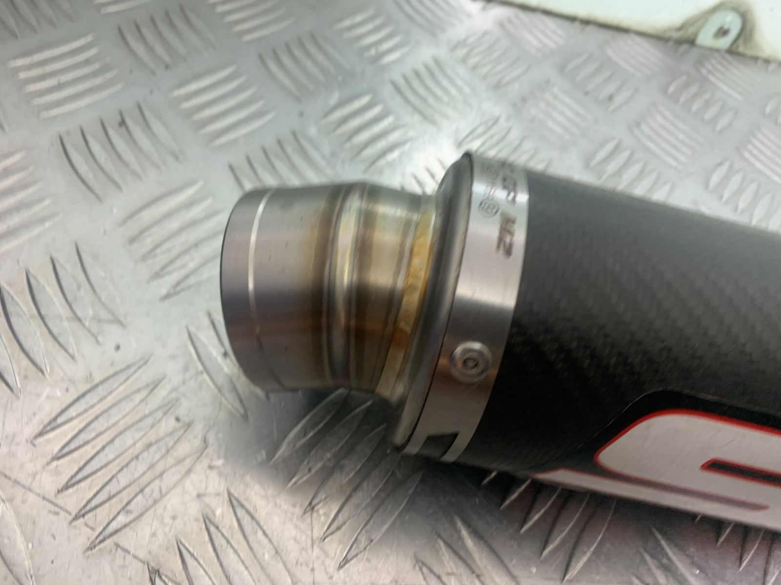 TRIUMPH 675 STREET TRIPLE RX SC RACE SILENCER   2015- 2017 (CMB1299)