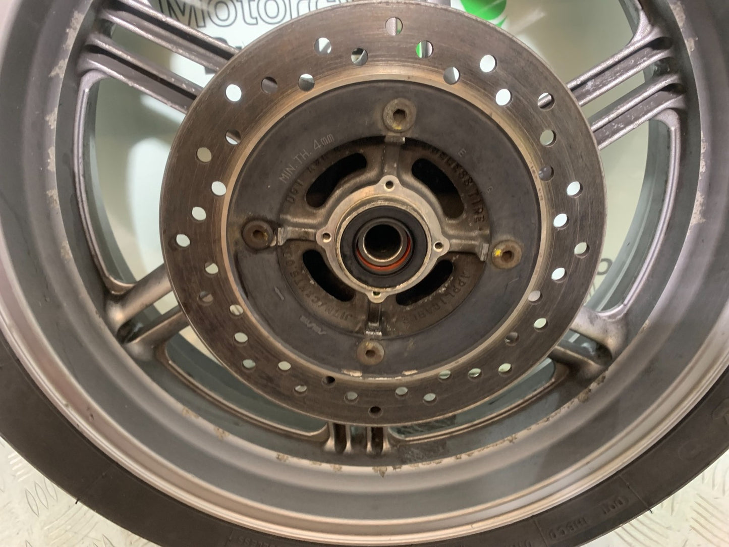 HONDA CBF500 CBF 500 REAR WHEEL (WITH GOOD TYRE) YEAR 2004-2008  (CMB1294)