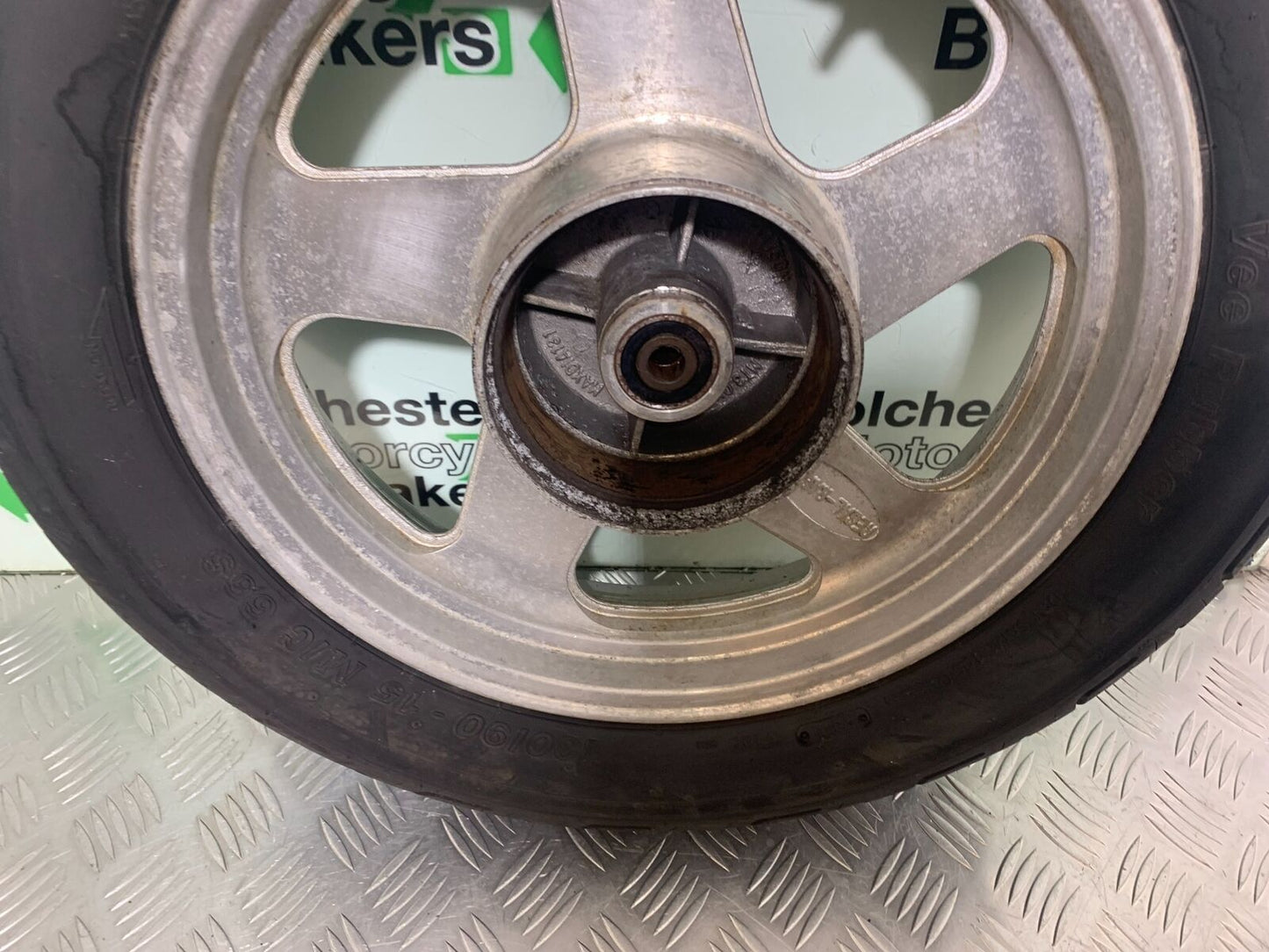 AJS DD125 REGAL RAPTOR REAR WHEEL  YEAR 2007 (CMB1061)