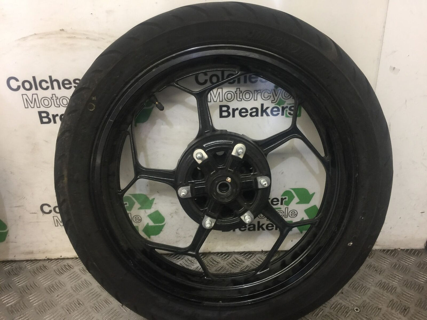 KAWASAKI NINJA 250 SL BX250 REAR WHEEL  YEAR 2017 (STOCK 479)
