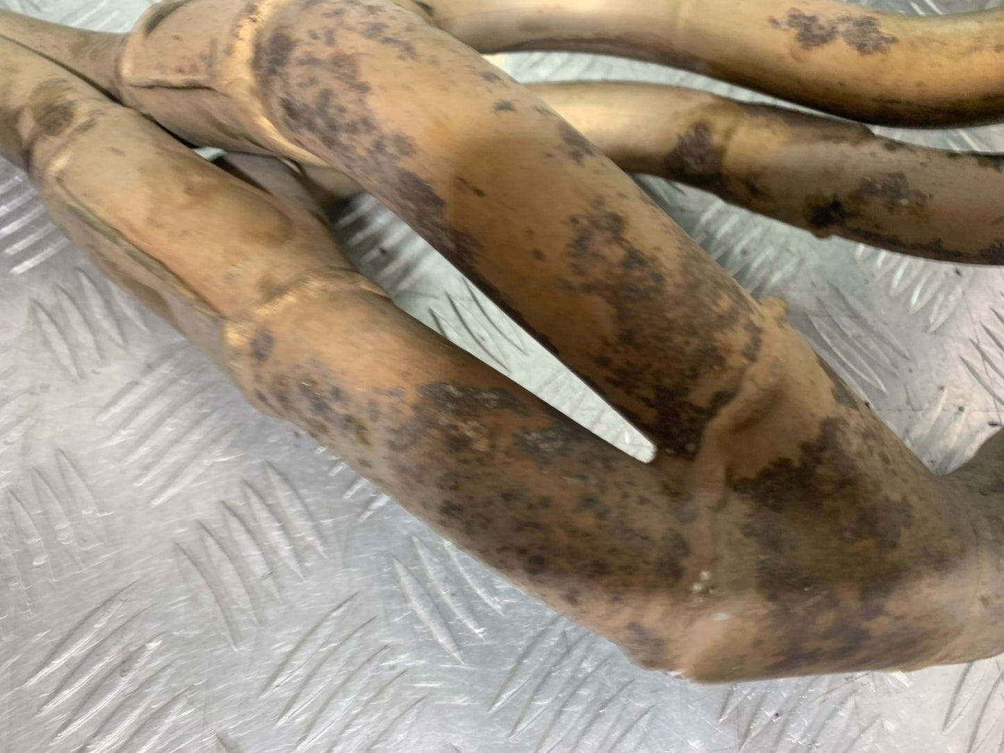 HONDA VFR800 PRE V-TEC EXHAUST DOWNPIPES YEAR 1998-2001 (CMB1233)