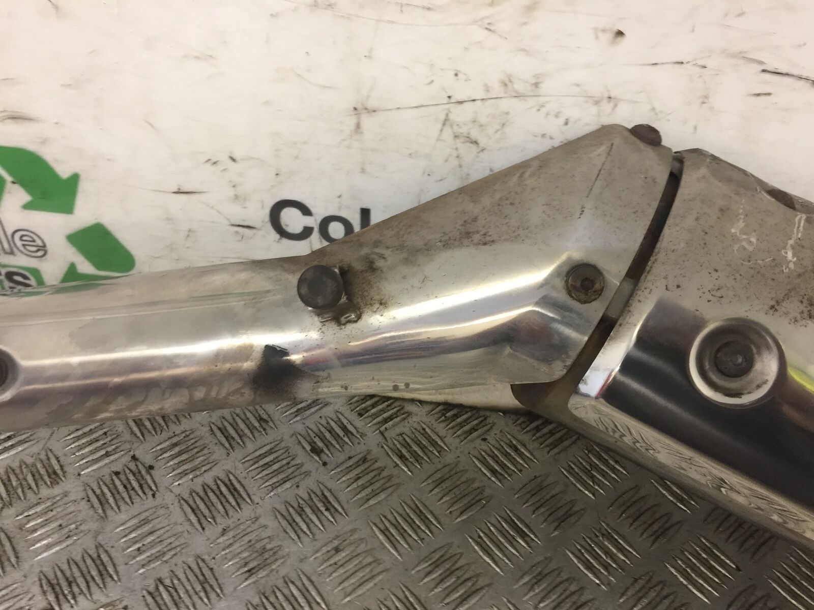 HONDA XL1000 VARADERO LEFT SILENCER  YEAR 2002 (STOCK 595)