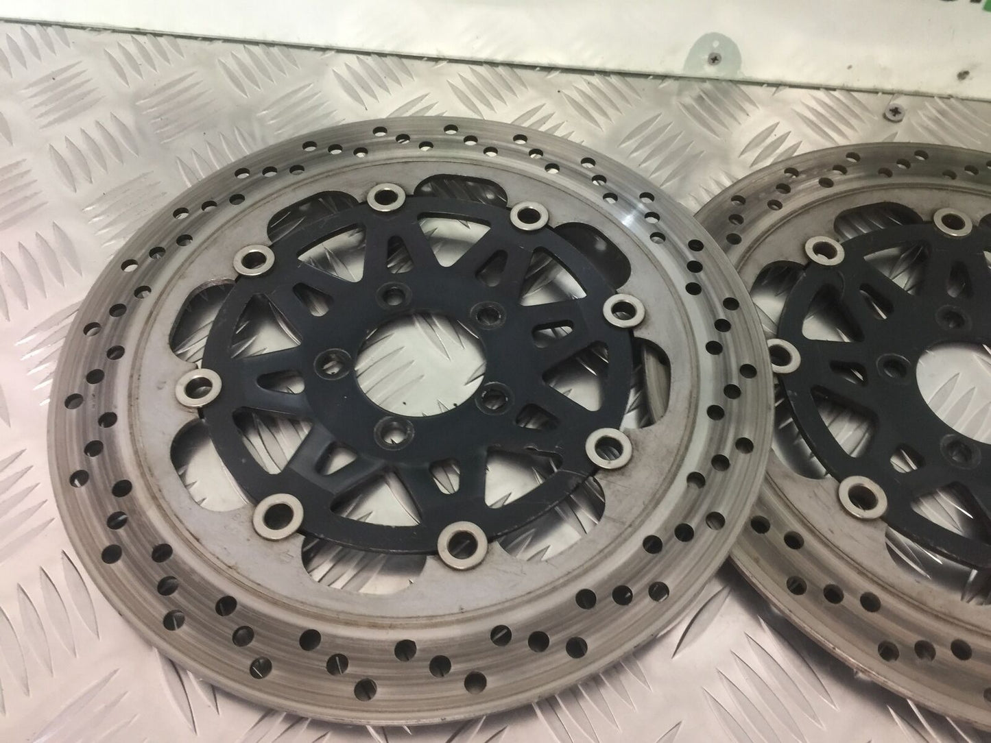 KAWASAKI ZX12R ZX12 R FRONT BRAKE DISCS   YEAR 2000 (STOCK 913)
