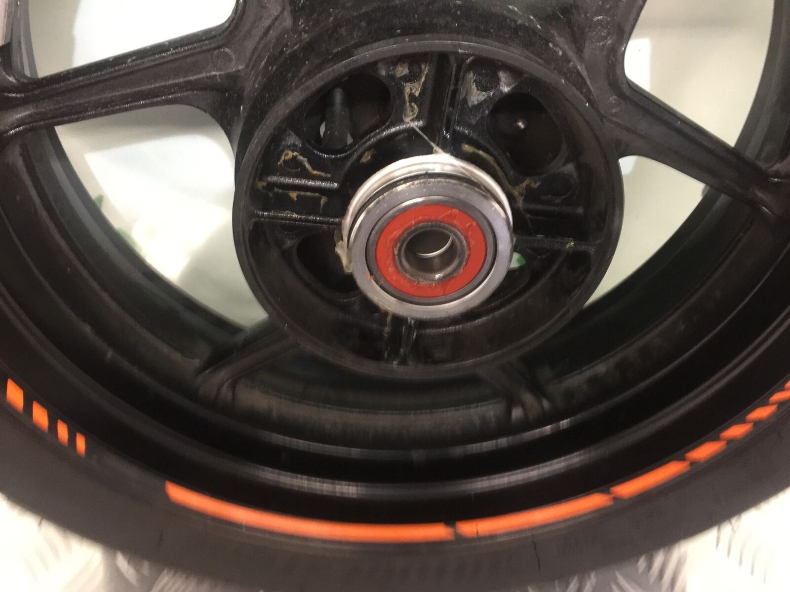 KAWASAKI VERSYS 1000 KLZ 1000 REAR WHEEL YEAR  2015-2018 (STOCK 912)