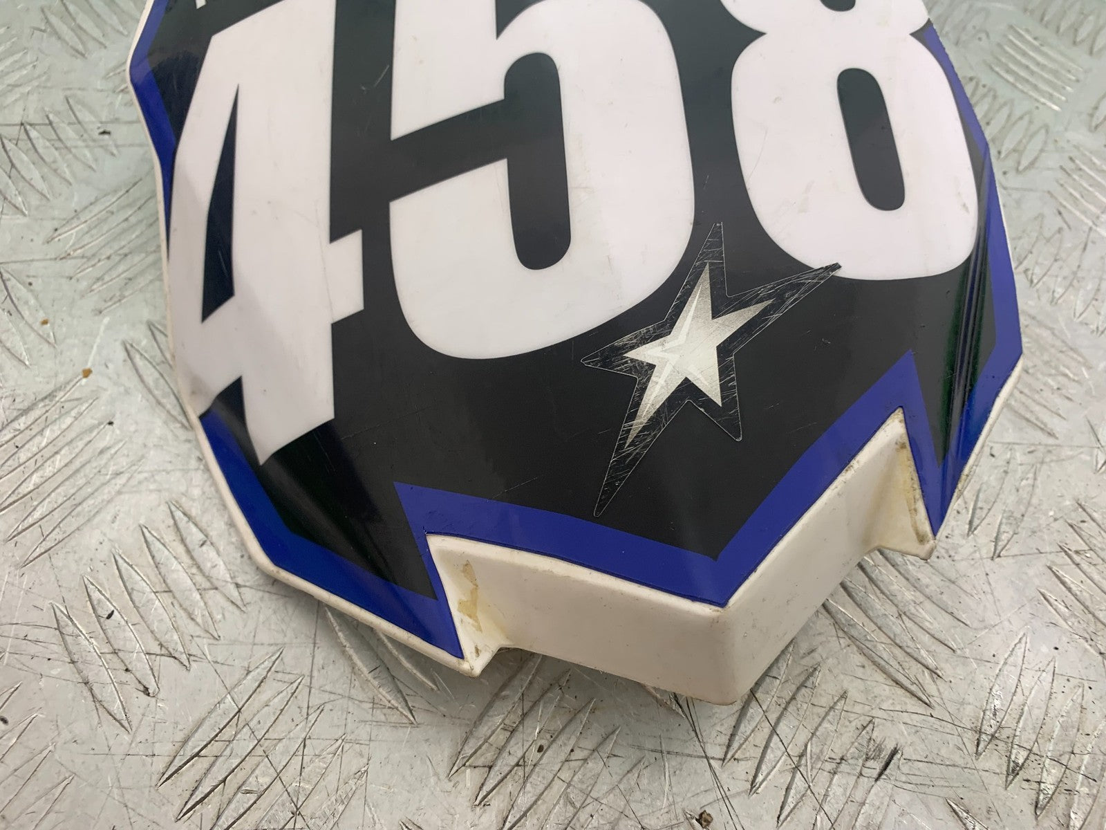 KAWASAKI KXF450 KXF 450 FRONT NUMBER BOARD   YEAR 2013 CMB1217)