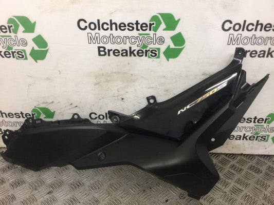 HONDA NC750 NC 750 LEFT SEAT PANEL  2014 (STOCK 533)