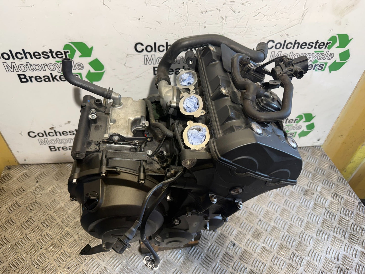 TRIUMPH TRIDENT 660 ENGINE YEAR 2021-2024 (CMB1295) - ONLY 2,700 MILES!