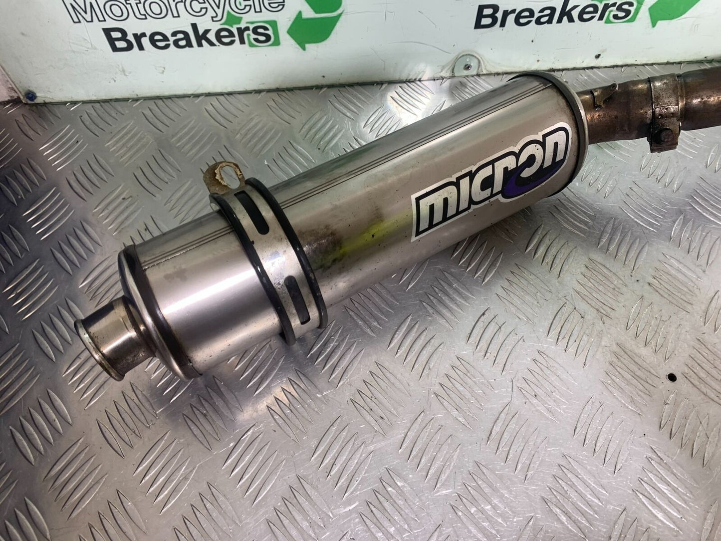 HONDA CBR600 CBR 600 RR MICRON RACE SILENCER  YEAR 2003-2004 CMB1086)