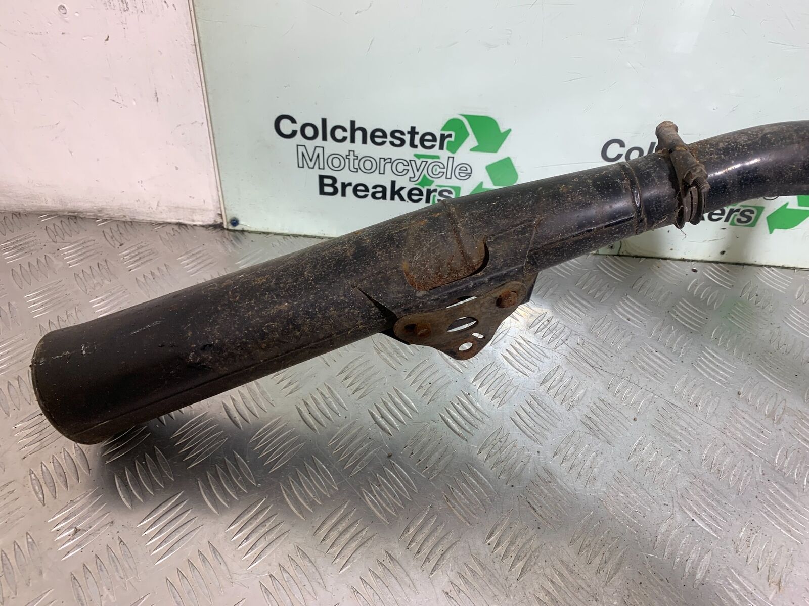 HONDA CX500 CX 500 SEBRING 2 INTO 1 EXHAUST YEAR 1980 (CMB1078)