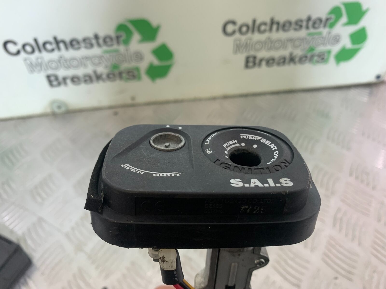 SUZUKI AN400 AN 400 BURGMAN ECU LOCKS KEY    YEAR 2017-2024 (CMB1118)